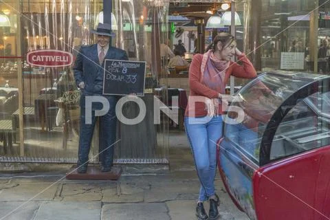 Mercado del Porto tourist attraction Stock Photos