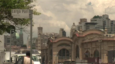Mercado Municipal Stock Footage 855302