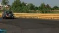 Mercedes Benz 300SE follows Studebaker Power Hawk in retro cars racing HD Footage