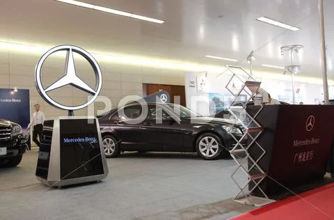 Mercedes Benz Car On Display