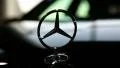 Mercedes-Benz emblem HD Footage