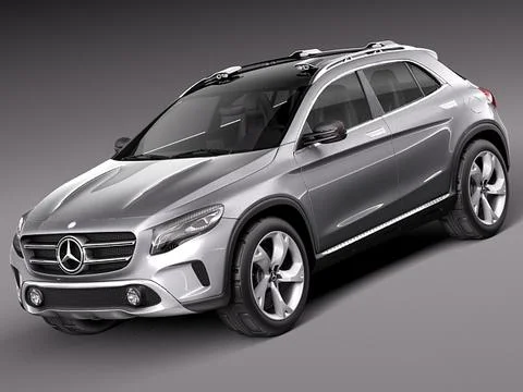 Mercedes-Benz GLA Concept 2013 3D Model