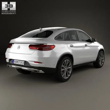 3d Model Mercedes Benz Gle Class Coupe 2014 96428663