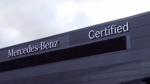 Mercedes certified Stock Footage 282884567
