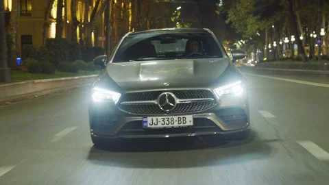 Mercedes CLA200 Stock Footage 138098658