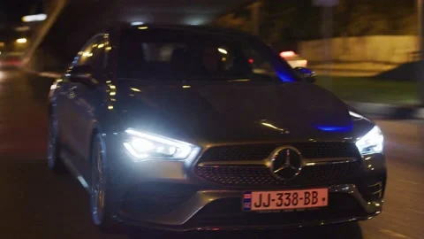 Mercedes CLA200 Stock Footage 138098803