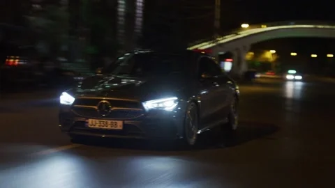 Mercedes CLA200 Stock Footage 138099206
