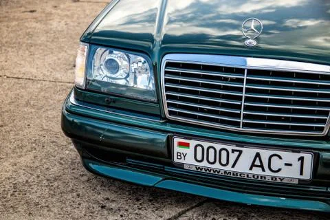 Mercedes E-class Stock Photos