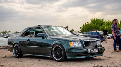 Mercedes E-class Stock Photos