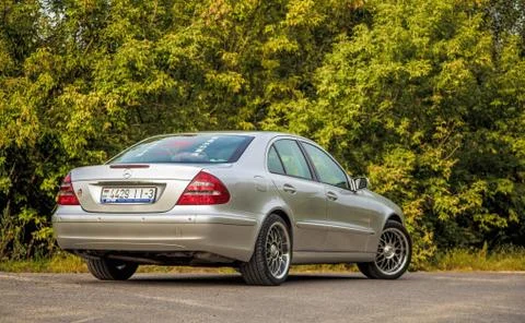 Mercedes e211 Stock Photos