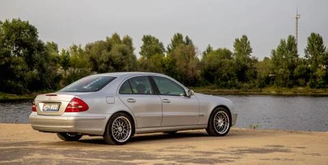 Mercedes e211 Stock Photos