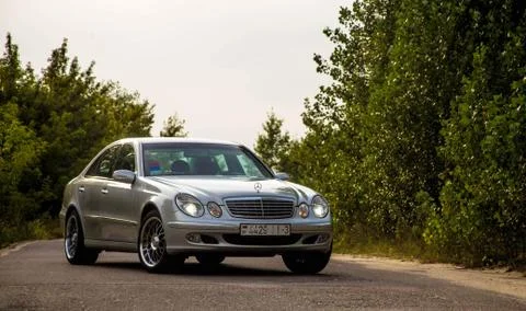 Mercedes e211 Stock Photos