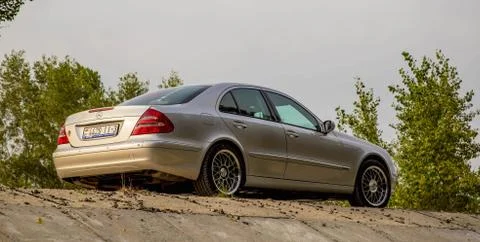Mercedes e211 Stock Photos