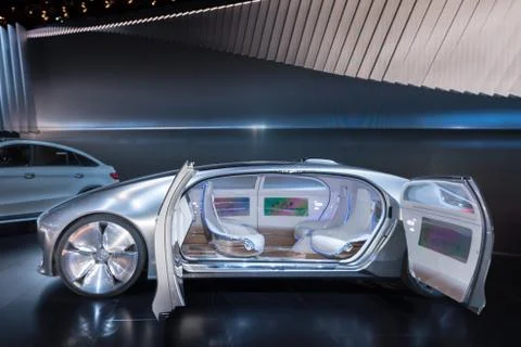 Mercedes F 015 Autonomous Concept Stock Photos