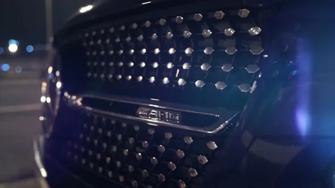 Mercedes front grill. Video stock 150106575