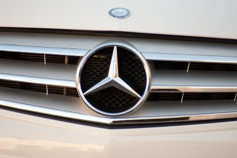 Mercedes front Stock Photos