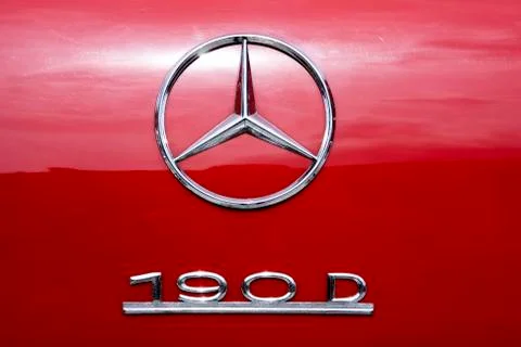 Mercedes, oldtimer, bosnia Stock Photos