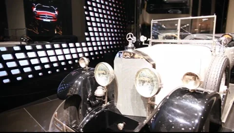 Mercedes Oldtimer Stock-Footage 7908620