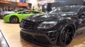 Mercedes tuning sports car panning motorshow HD Footage