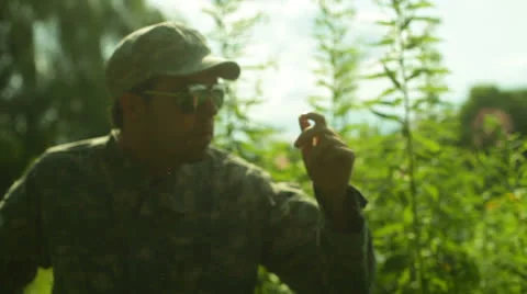 Mercenary sneak attack Stock Footage 26200189