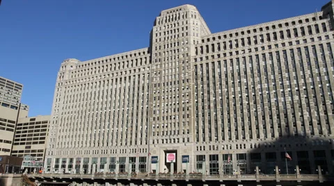 Merchandise Mart - Chicago 動画素材 32109499