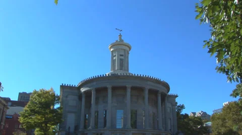 Merchants Exchange Building Loop Stock Footage 38765367