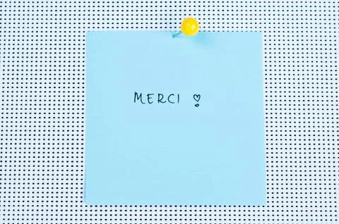 Merci Stock Illustration
