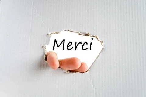 Merci text concept 스톡 사진