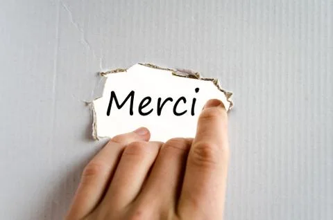 Merci text concept 스톡 사진