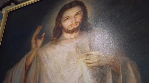 Merciful Jesus Stock Footage 89894034