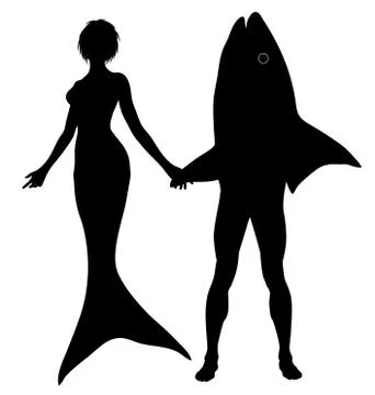 Mercouple Illustrazione stock