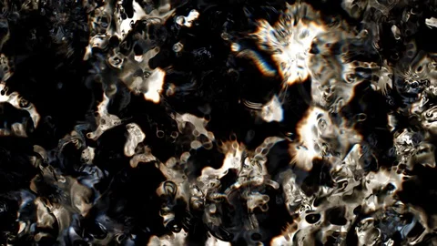 Mercurt surface motions Stock Footage 91636990