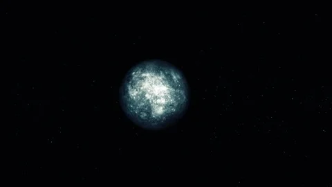 Mercury 3d Planet View, Rotated 3d Realistic Mercury Planet, Gray Cratered .. Video stock 315034252