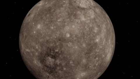 Mercury Close Approach Video stock 316403723