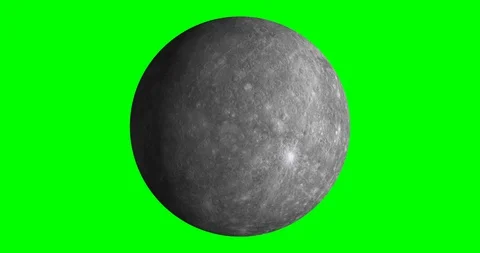 Mercury Green Screen Stock Footage 130021727