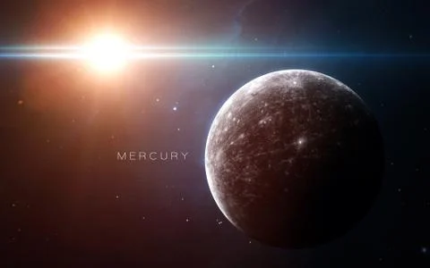 Mercury - High resolution Foto stock