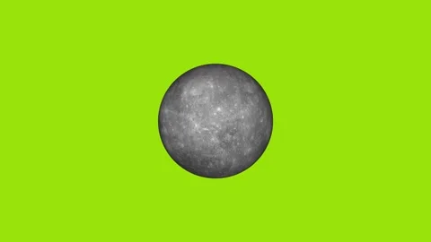 Mercury icon animated video Stock Footage 294403460