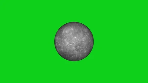 Mercury icon animated video Stock Footage 294403466