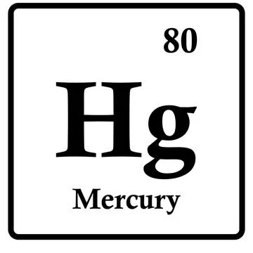 Mercury icon Stock Illustration