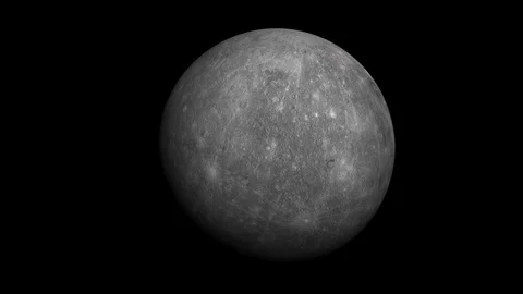 Mercury. Looped Stock Footage 88432839