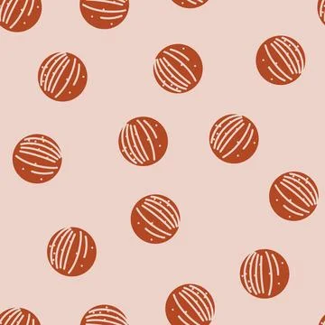 Mercury planet glyph vector seamless pattern Stock Illustration