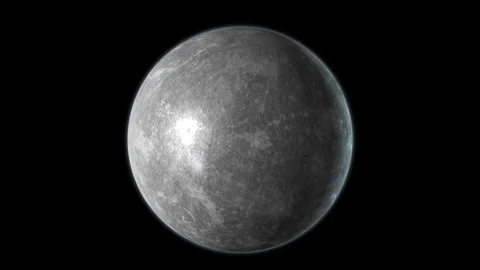 rotating planet mercury