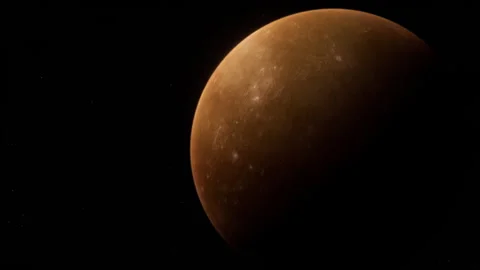 Mercury Revealed In Space 스톡 동영상 245000062