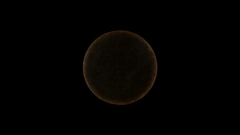 Mercury rotating seamless loop 4K 04 Stock Footage 121347526