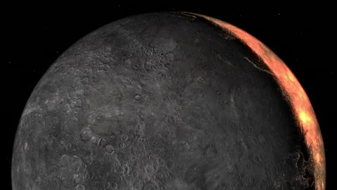 Mercury In Space Stock Footage 218938060