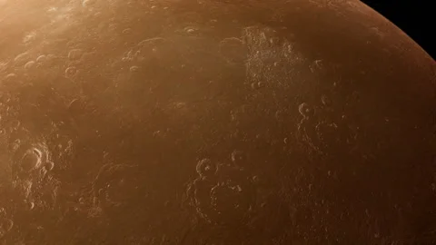 Mercury In Space Stock Footage 245000043