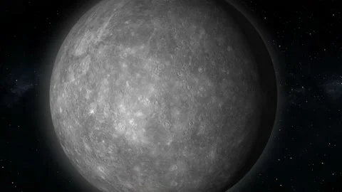 Mercury stack dark night sky. 動画素材 167999034