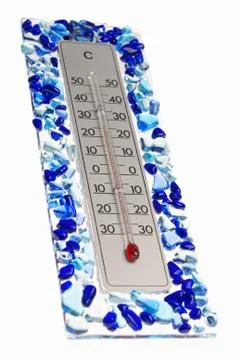 Mercury thermometer Stock Photos