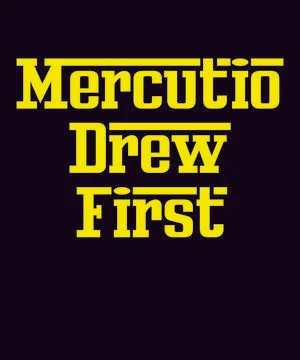 Mercutio Drew First Stock Illustration
