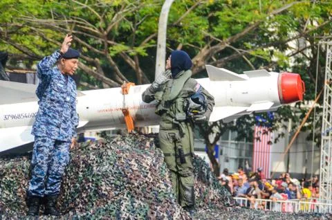 Merdeka Day celebration at Malaysia Stock Photos